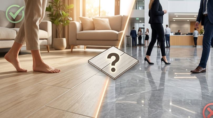 Porcelain Flooring for Residential and Commercial Use