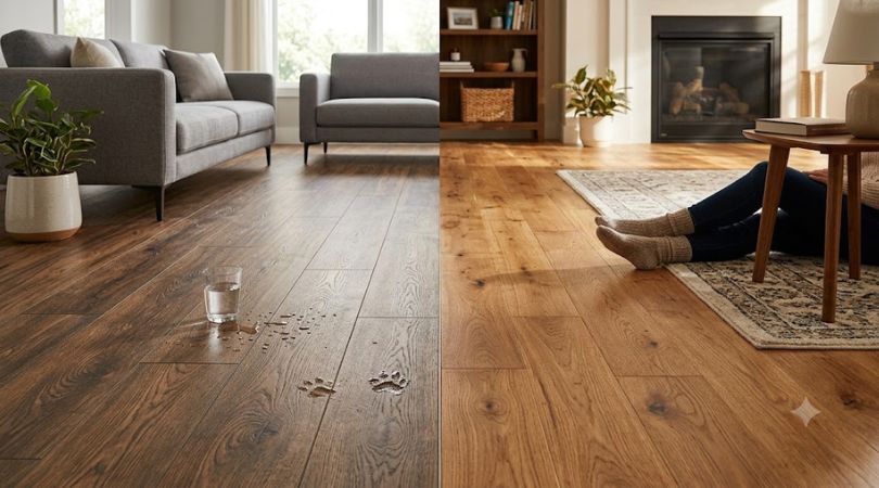WOOD-LOOK PORCELAIN VS REAL HARDWOOD: WHICH SHOULD YOU CHOOSE?